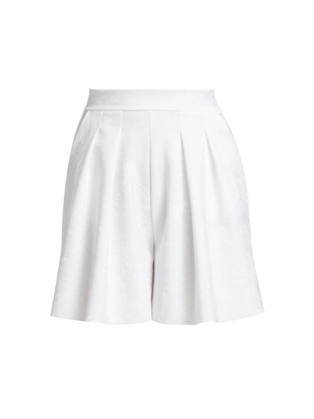 CHIARA BONI - Charlee TJE floral pleated shorts- SZ 4 - off-white NWT